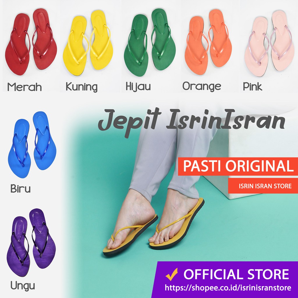 Ternyaman No 1 Di Indonesia Sandal  Wanita JEPIT  Isrin  