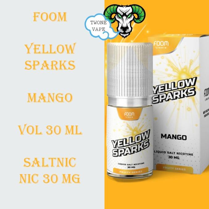 Jual New Liquid Foom Fruity Series Foom Yellow Sparks Juicy Mango