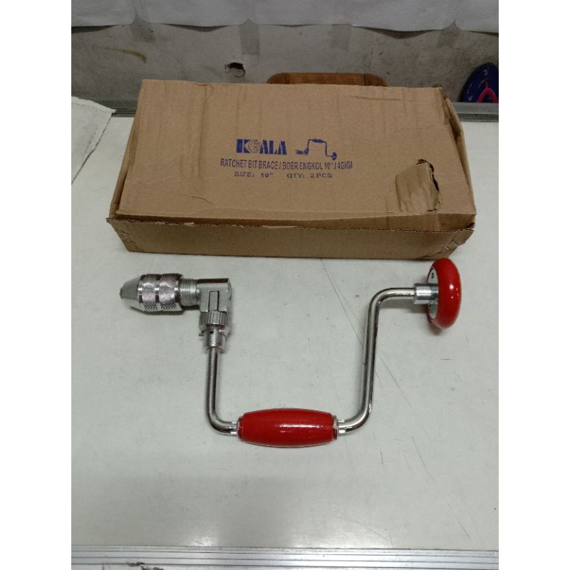 bor engkol merek koala atau alat bor manual