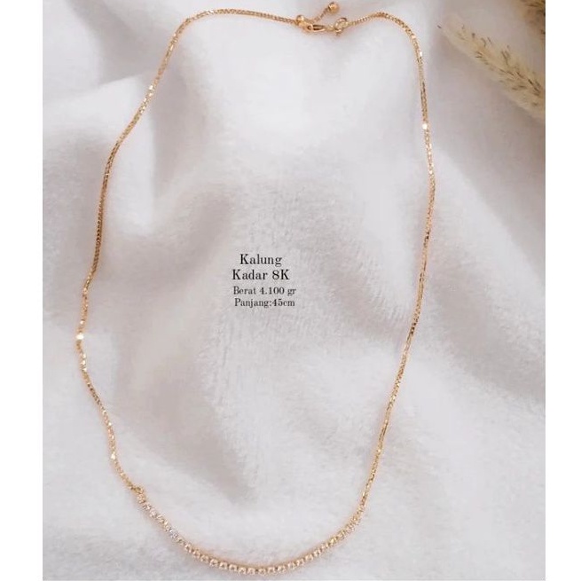 Kalung Emas Serut 8K