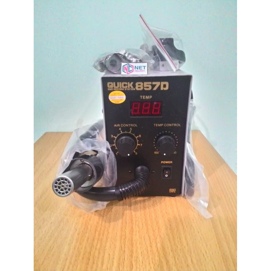 Unik BLOWER QUICK 857D / SOLDER UAP QUICK 857D (DIGITAL) Murah