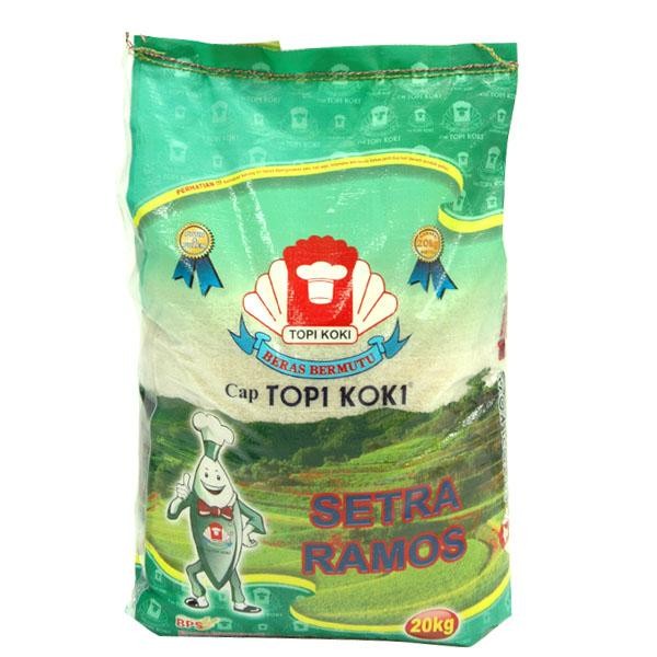 BERAS SETRA RAMOS 20KG CAP TOPI KOKI RICE