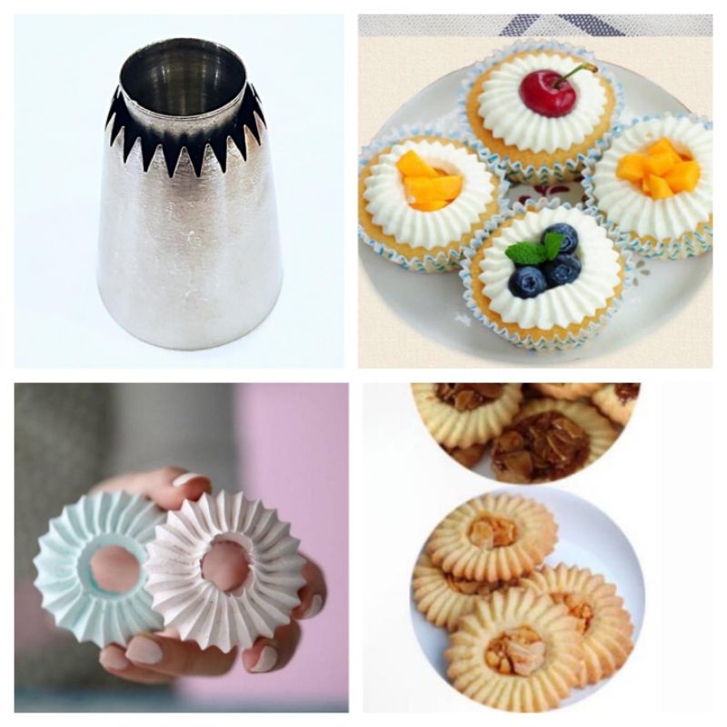 Spuit macaron spuit kue kering spuit meringue spuit dekorasi kue spuit impor spuit mawar