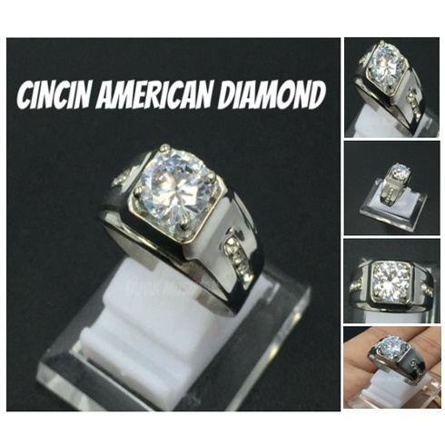 CINCIN AMERICAN DIAMOND SUPER MEWAH / CINCIN ISTIMEWA / CINCIN SUPER DIAMOND AMERIKA