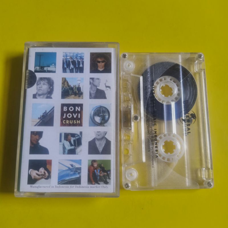 Kaset BON JOVI CRUSH