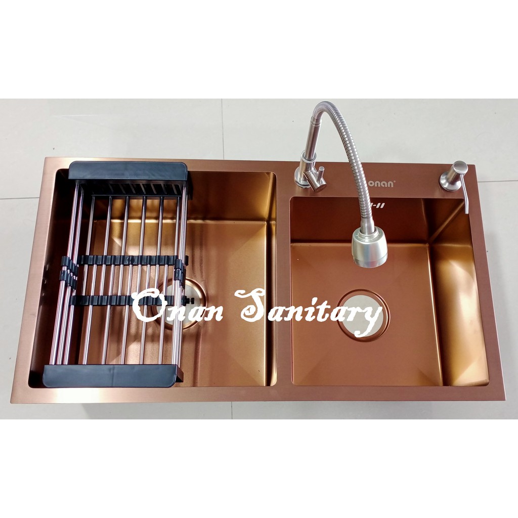 kitchen Sink ONAN  8245 Maron Gold Lengkap Minimalis