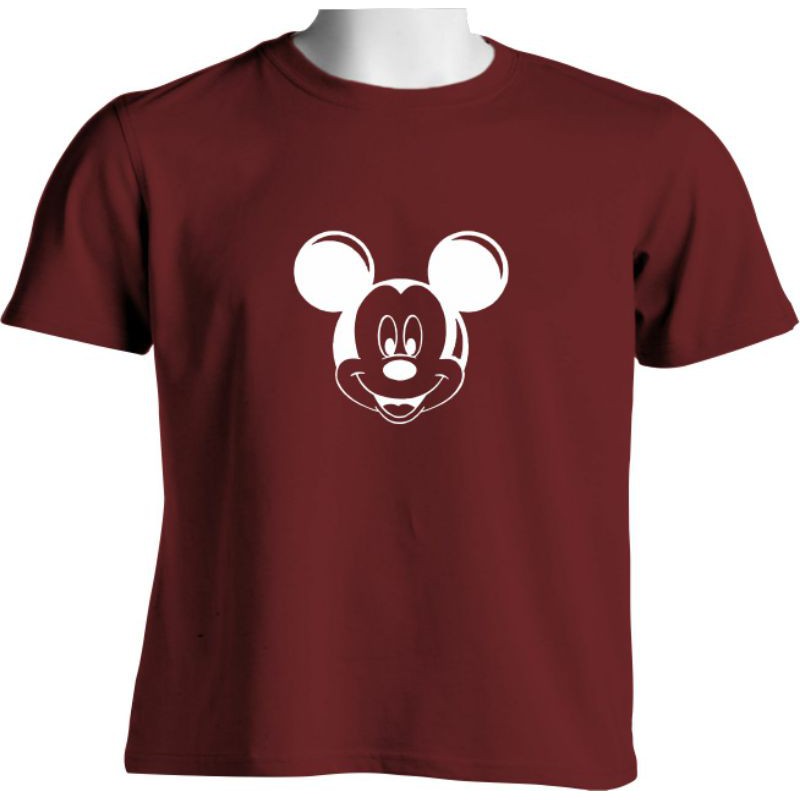 Kaos Tshirt Anime kartun Disney Mickey mouse