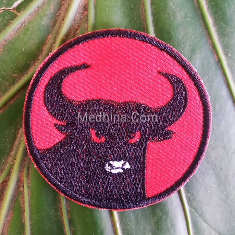 Badge Logo Partai PDIP PDI Perjuangan Bordir