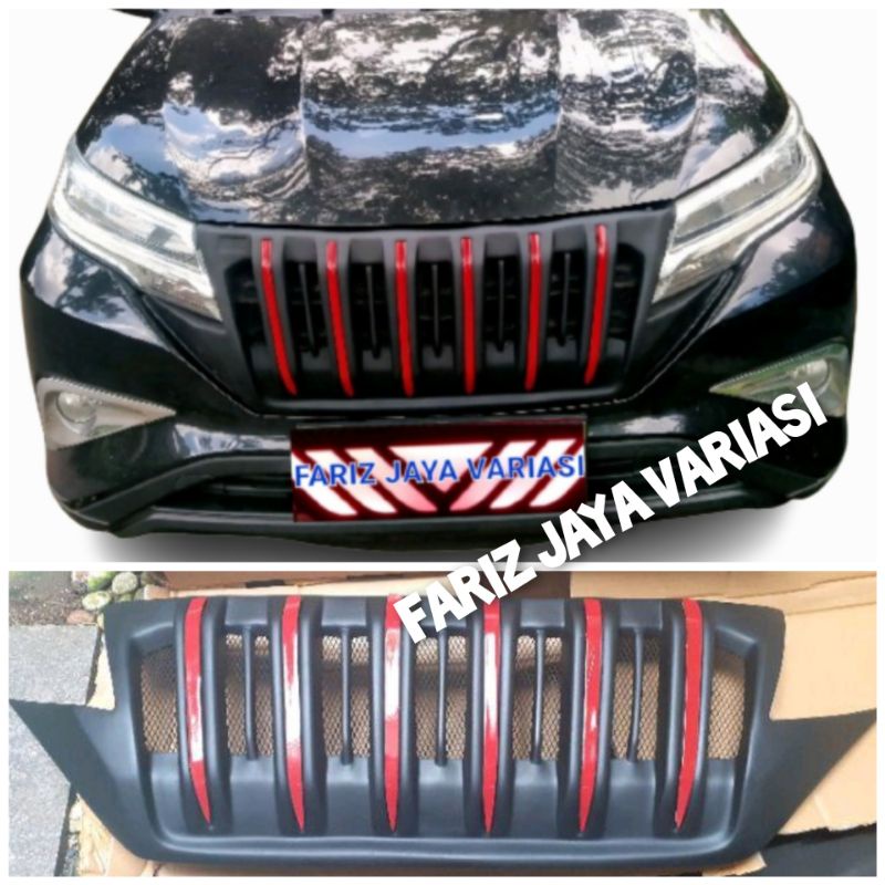 GRIL TOYOTA RUSH LIST MERAH GRILL RUSH 2018 2019 2020 2021