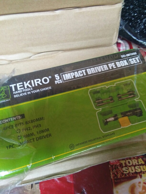Obeng Ketok / Obeng Gedor Set 5pcs Tekiro | Shopee Indonesia