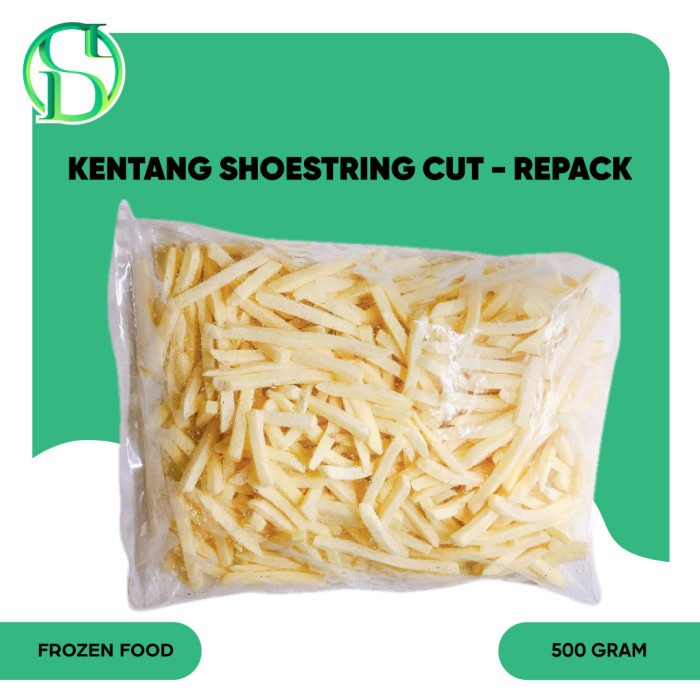 

Kentang Shoestring Cut French Fries 500gr 500 Gr Repack