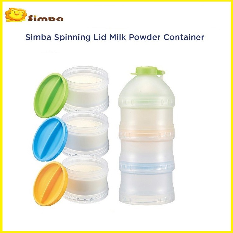 Simba Spinning Lid Milk Powder Container