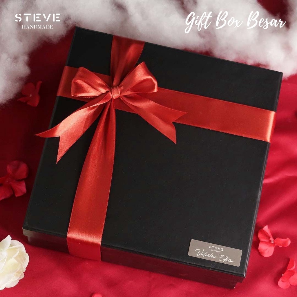 Gift Box Besar Valentine Couple Anniversaary Hampers Hadiah Kado Pacar Steve handmade