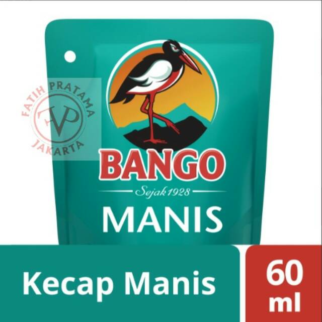 

Kecap manis cap bango 60ml - kecap manis bango - kecap reffill