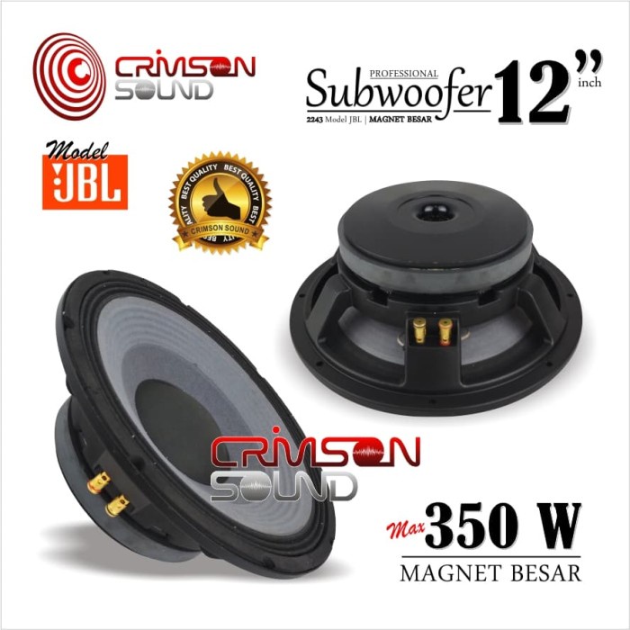 Speaker Jbl - Speaker Woofer 12 Inch Model Jbl Crimson 2243H Magnet Besar