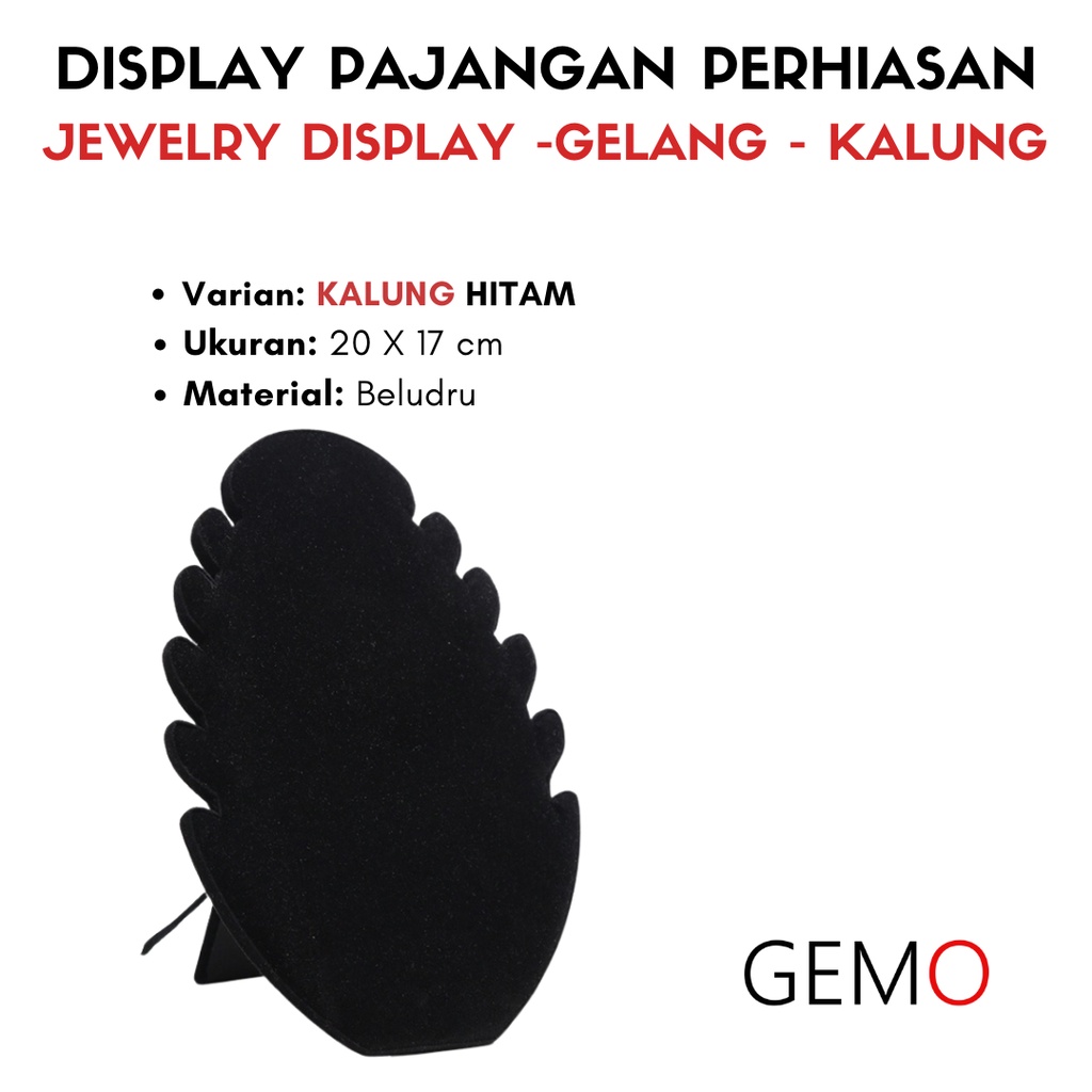 Display Rak Pajangan Perhiasan untuk Gelang dan Kalung cocok untuk Alat Peraga Toko Emas Perak Permata Berlian Perak Diamond