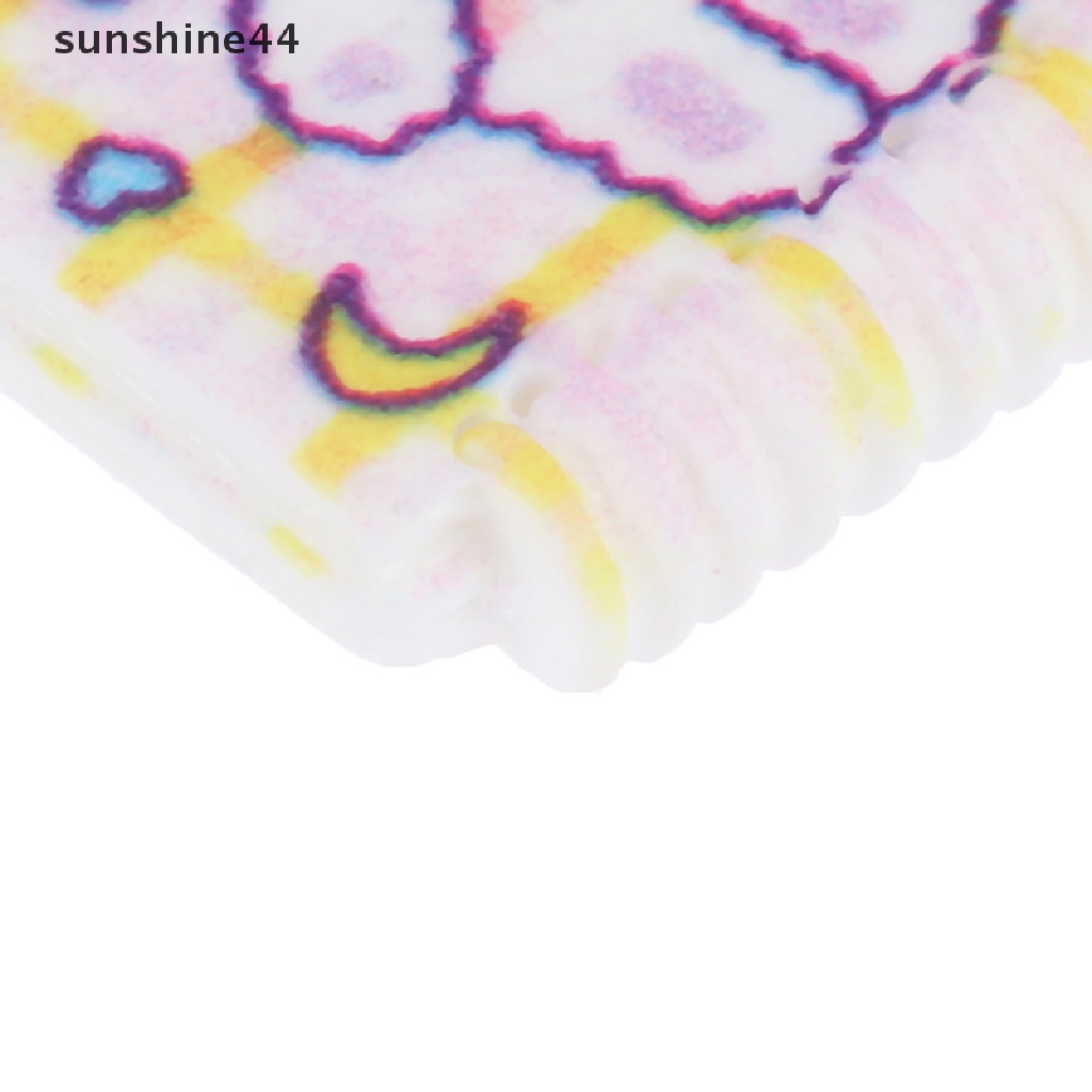 Sunshine 2PCS Miniatur Notebook Mini Skala 1: 12 Untuk Dekorasi Rumah Boneka DIY