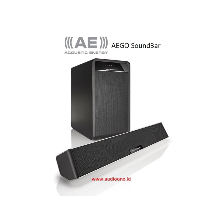 Acoustic Energy AEGO Soundbar bluetooth speaker avtive subwoofer