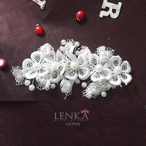 [PALING LARIS] HEADPIECE SANGGUL AKSESORIS WEDDING WANITA PESTA PUTIH ARP012