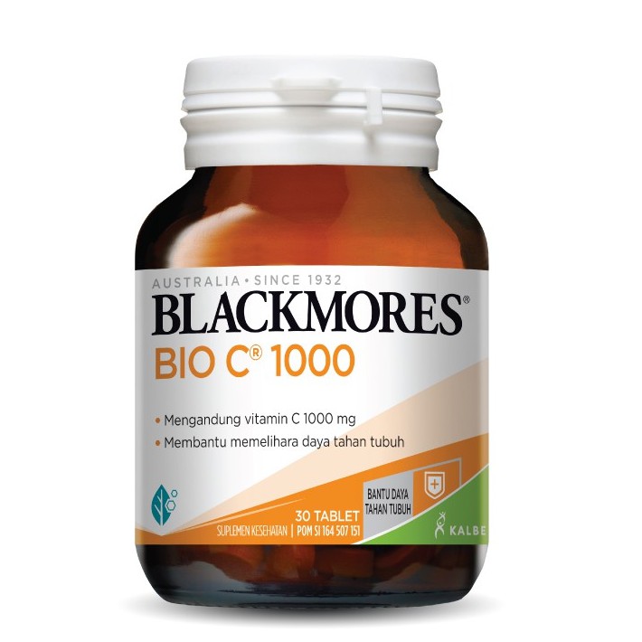 Blackmores Bio C 1000mg BPOM Kalbe - 30 Tablet