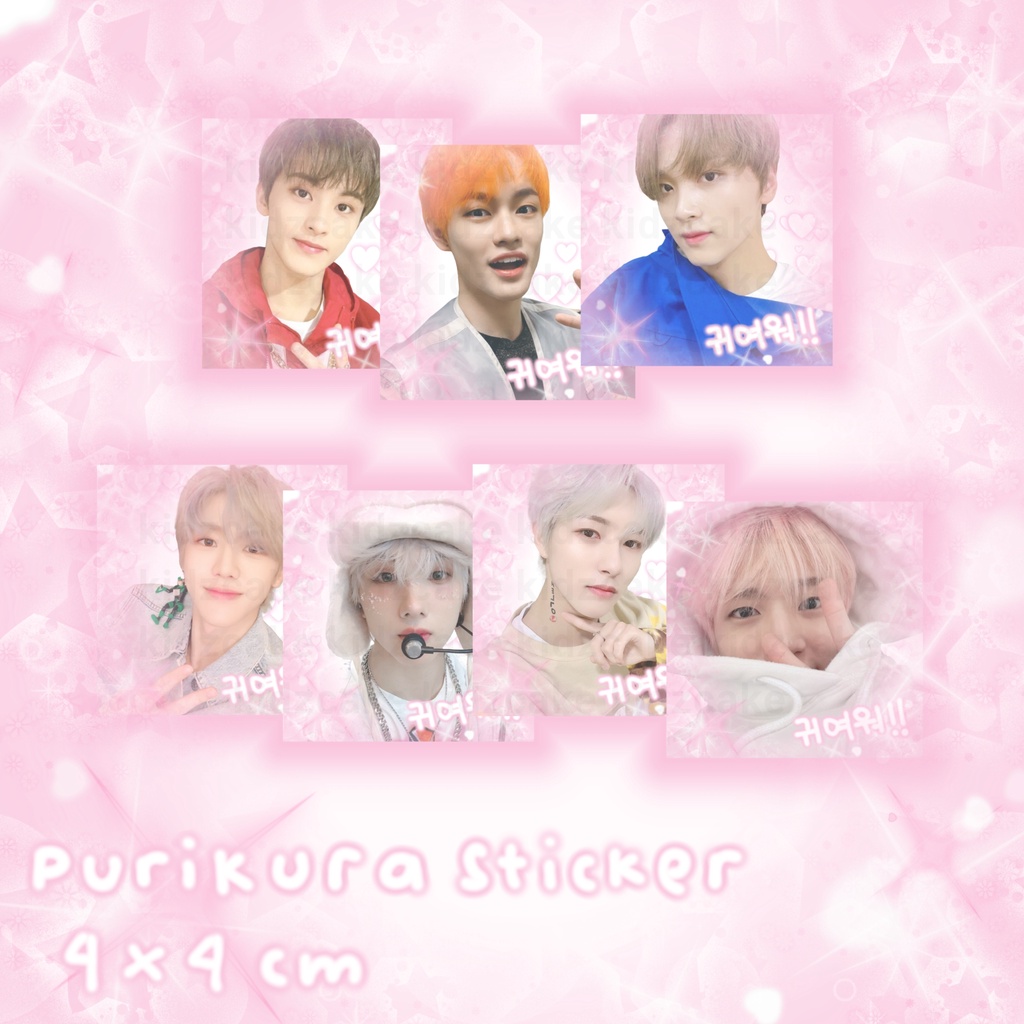 

kidzcake | nct dream purikura sticker sellkor [BACA DESKRIPSI]