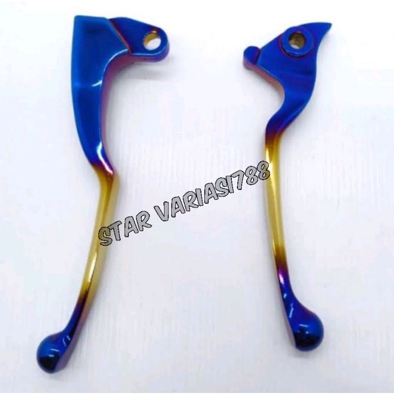 Handle handel rem twotone mio set kiri kanan mio sporty, mio soul, mio m3, xeon, mio j, fino handle two tone