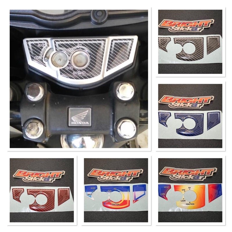 STICKER STIKER EMBLEM KONTAK HONDA TIGER MEGA PRO PRIMUS VERZA CB 150 OLD TIMBUL