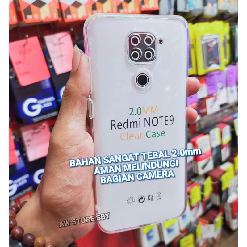 Premium case redmi note 9 bening tebal softcase redmi note 9