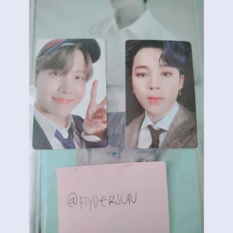 (BACA DESKRIPSI)TAWAR AJA | BTS MOTS7 Jimin j-hope Official Photocard/PC (MOTS 7)