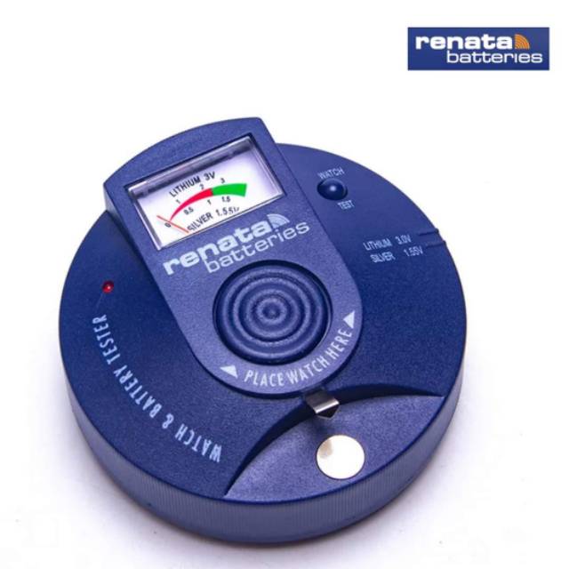 RENATA TESTER ALAT CEK BATERAI BATRE BATTERY JAM TANGAN