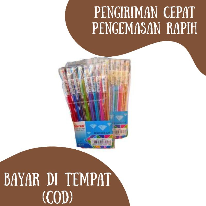 

PULPEN GEL WARNA PULPEN WARNA 1 SET COLOR GEL PEN