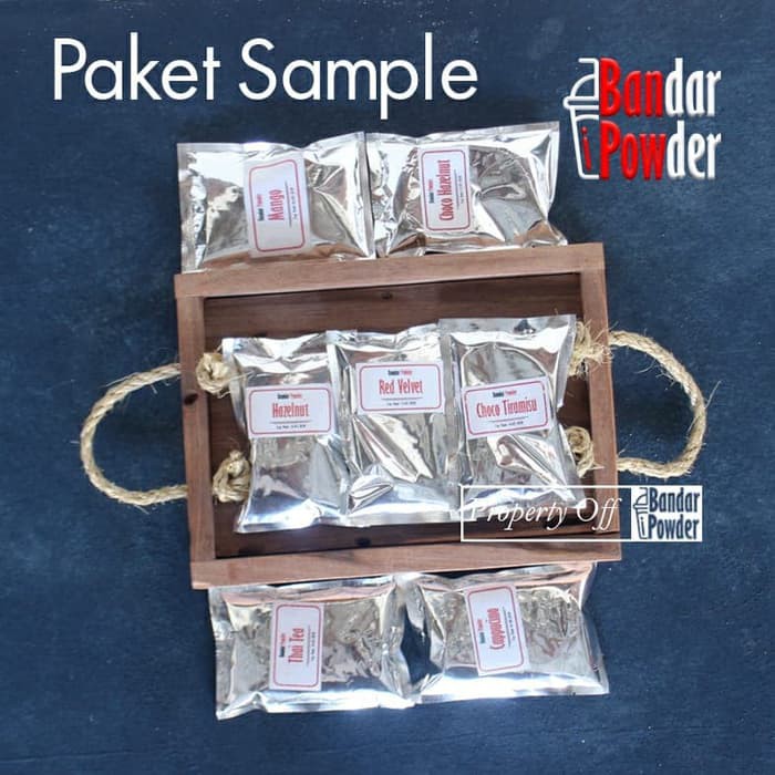 

Paket Sample Powder 10 Rasa - Bubuk Minuman Ice Bubble Drink Milkshake