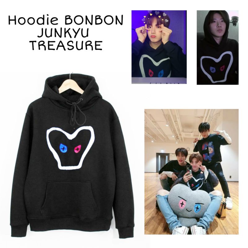 S - XXXXXL(6XL) Hoodie JUNKYU BONBON KPop Jaket BON BON OVERSIZE JUMBO Jaketin Aja 5XL 4XL 3XL XXXL XXXXL Cute