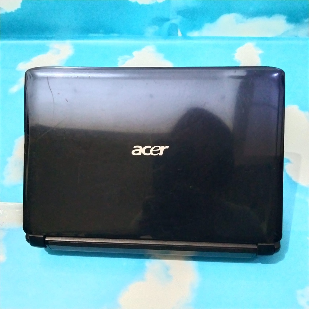 PROMO notbook notebook 1JUTAAN 1 JUTAAN SECOND SEKEN BEKAS ACER ASPIRE ONE INTEL ATOM RAM 2GB 2 GB MURAH BERKUALITAS