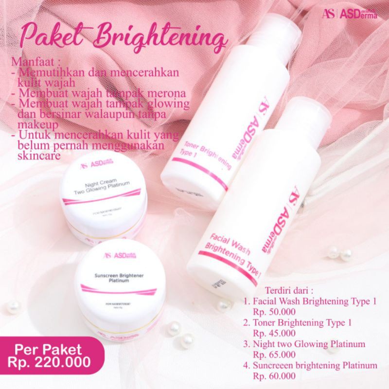 Paket Brightener Asderma