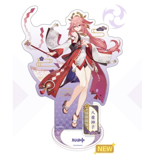 (Ready Stok) Official Merch Genshin Impact -  Acrylic Standee Akrilik Standee Genshin Impact