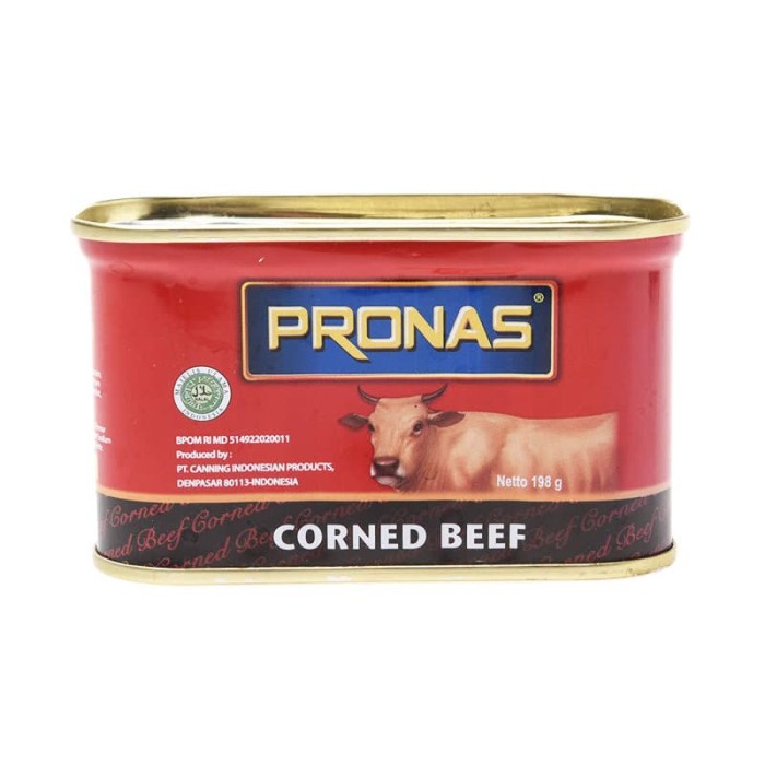 

sa2011aa Pronas Corned Beef Kornet Daging Sapi 198Gr Xa20X1