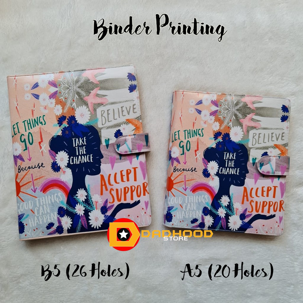 

BINDER PRINTING MOTIP THE CHANCE A5 DAN B5
