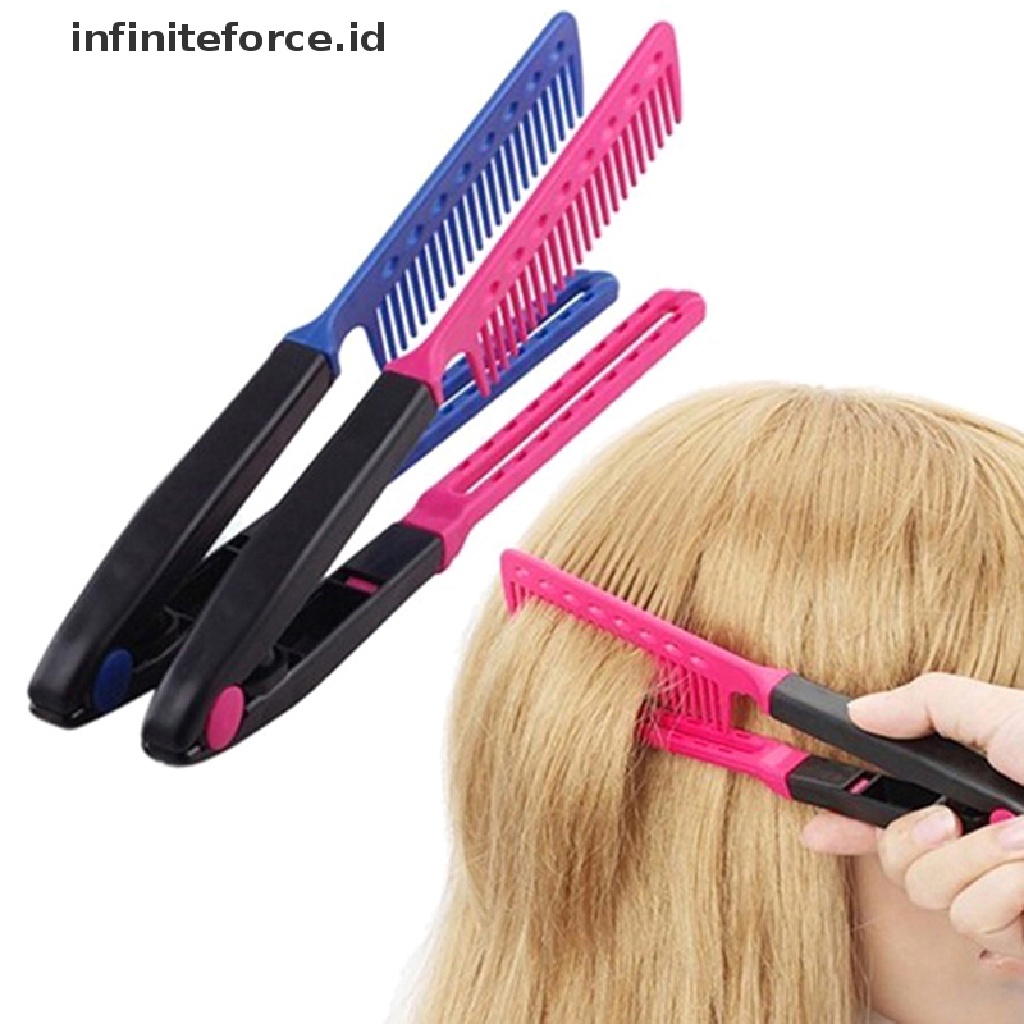 (infiniteforce.id) Sisir Pelurus Rambut Diy