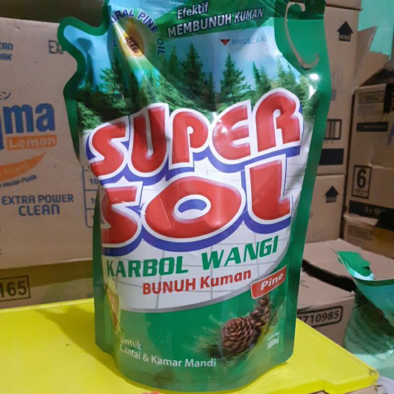 Wings Care Super Sol Karbol Wangi 1,8 Liter