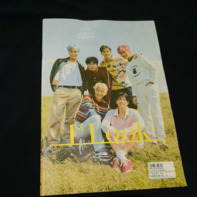 1st Look Magazine/ Majalah 1st Look - ASTRO cover (MJ, Jinjin, Cha EunWoo, Moon Bin, Yoon Sanha)