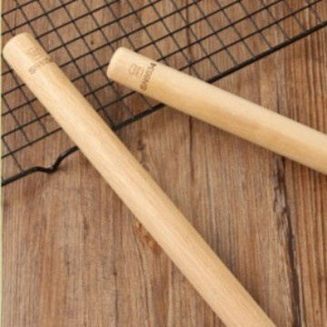 Sanneng SN8033 - Wooden Rolling Pin / Penggiling Adonan Panjang 58cm