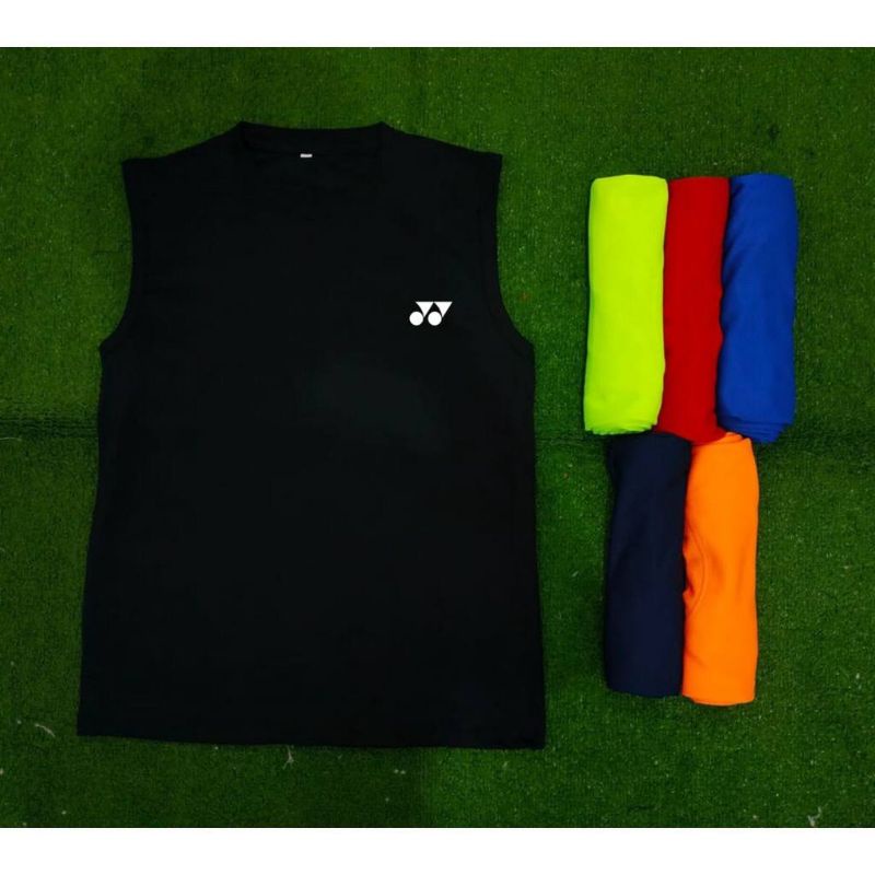 SETELAN DEWASA/ UNISEX/ SETELAN SINGLET SPORT/ GYM TRAINING BADMINTON RUNNING/ YNX