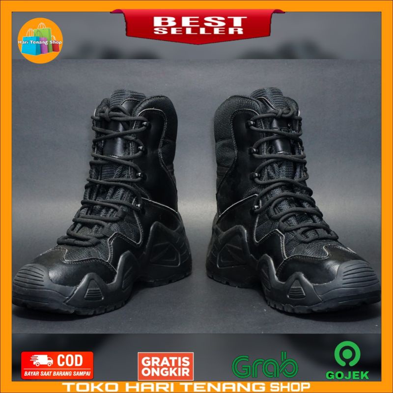 SEPATU BOOTS ESDY L0WA HITAM/SEPATU BOOTS TACTICAL/SEPATU ESDY IMPORT