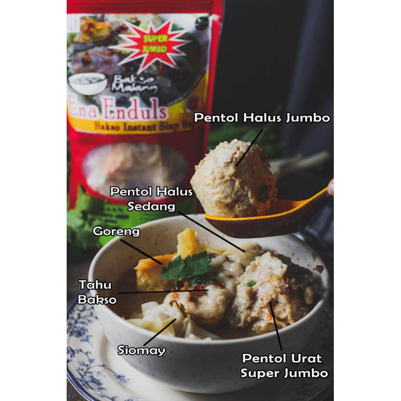 

BAKSO INSTANT ENA ENDULS SUPER JUMBO