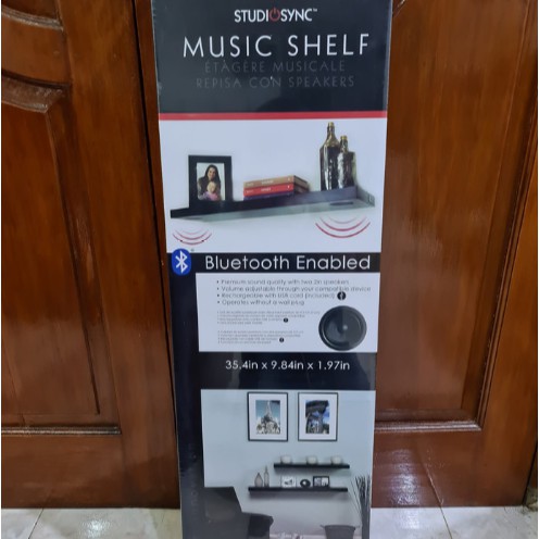 STUDIO SYNC MUSIC SHELF RAK BLUETOOTH SPEAKER PREMIUM