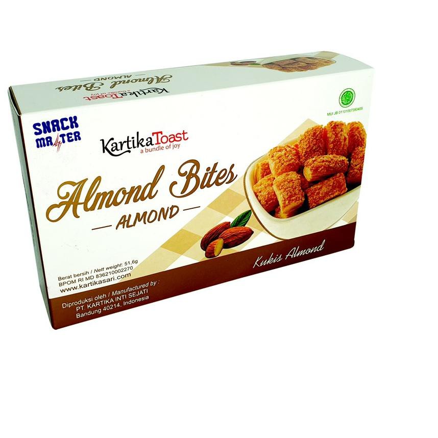 

TERBARU Kartika Toast Almond Cookies - Netto 51,6 gr RR4...
