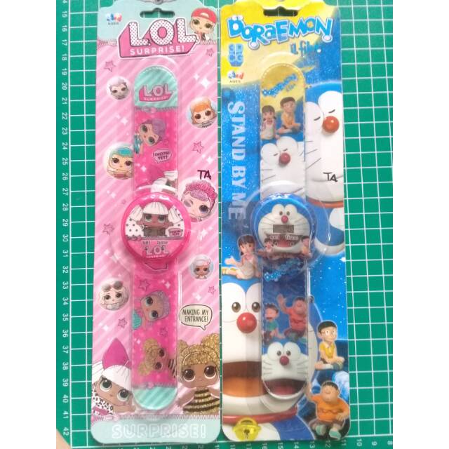 Jam Tangan Anak Karakter Doraemon &amp; Kuda Pony