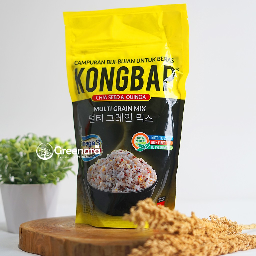 

Kongbap Multi Grain Mix 1 Kg Chiaseed & Quinoa