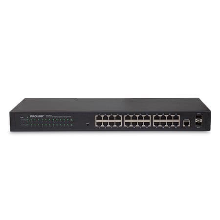 SWITCH HUB PROLINK PSG2401M 24 - PORT GIGABIT SWITCH